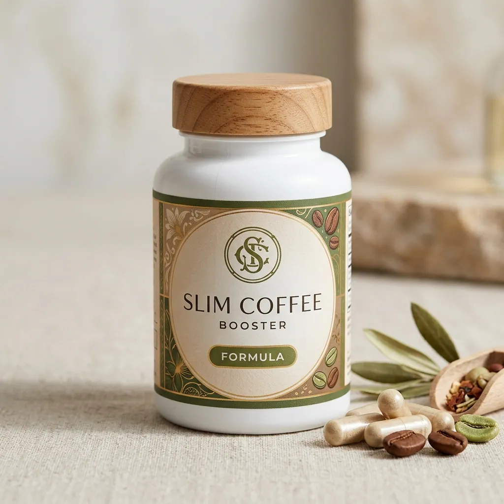 Slim Coffee Booster supplement box - plant-based metabolism support